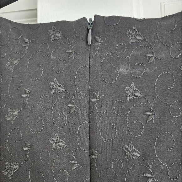 New Frontier Coctail Black Dress (Sheath) Size 8 - Picture 2 of 8